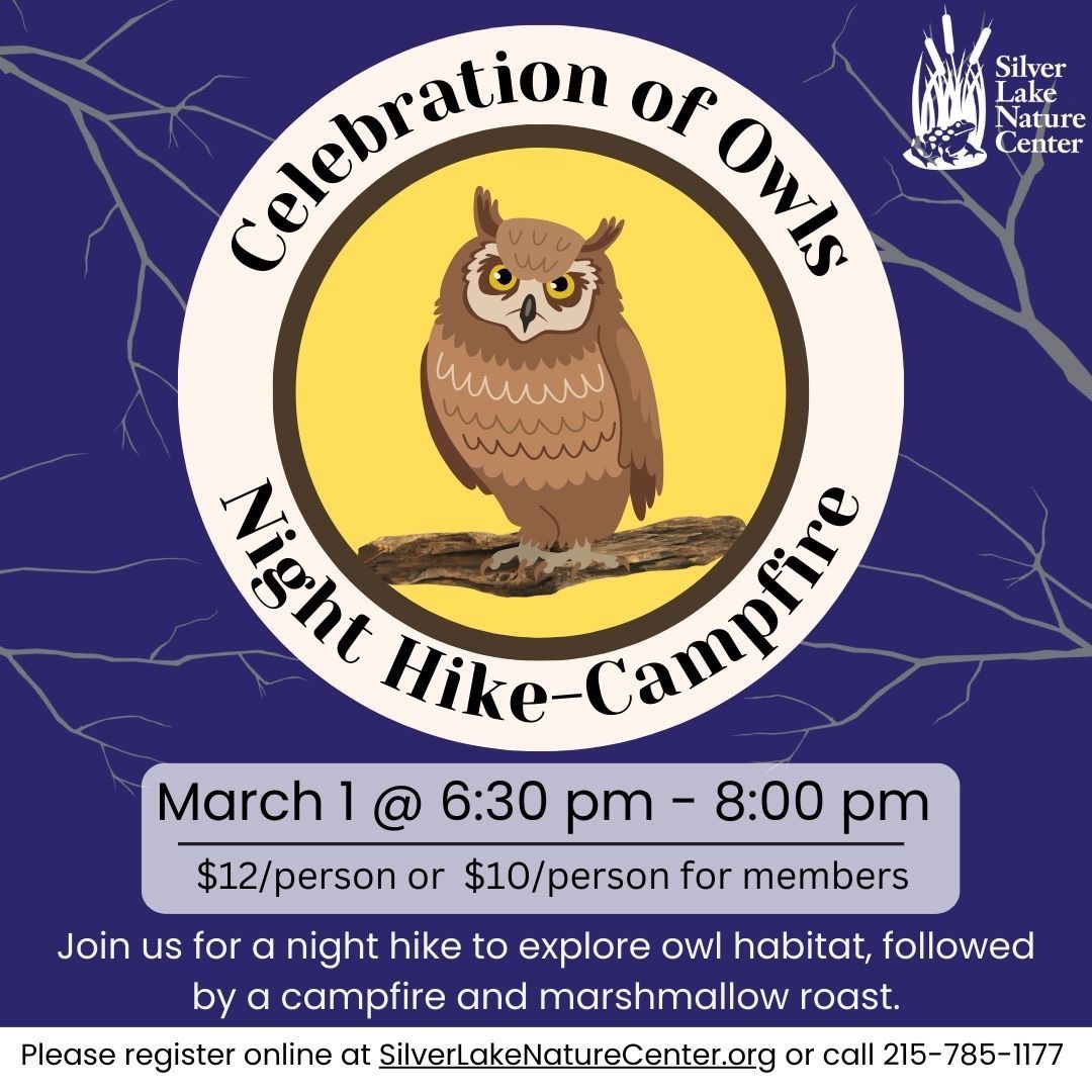 Celebration of Owls ~ Night Hike-Campfire