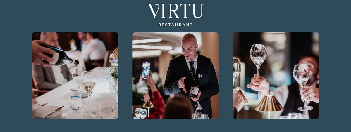 I. VIRTU Bork\u00f6r - Champagne & Burgundia bor \u00e9s kavi\u00e1r k\u00f3stol\u00f3 M\u00e1rkus Gy\u00f6rggyel \u00e9s Ny\u00edri Sz\u00e1s\u00e1val