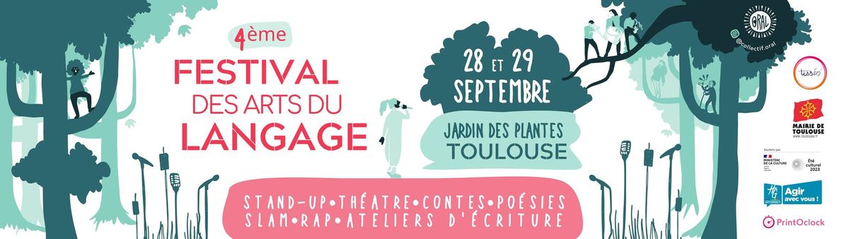 Festival des Arts du Langage 4\u00e8me \u00e9dition - TOULOUSE