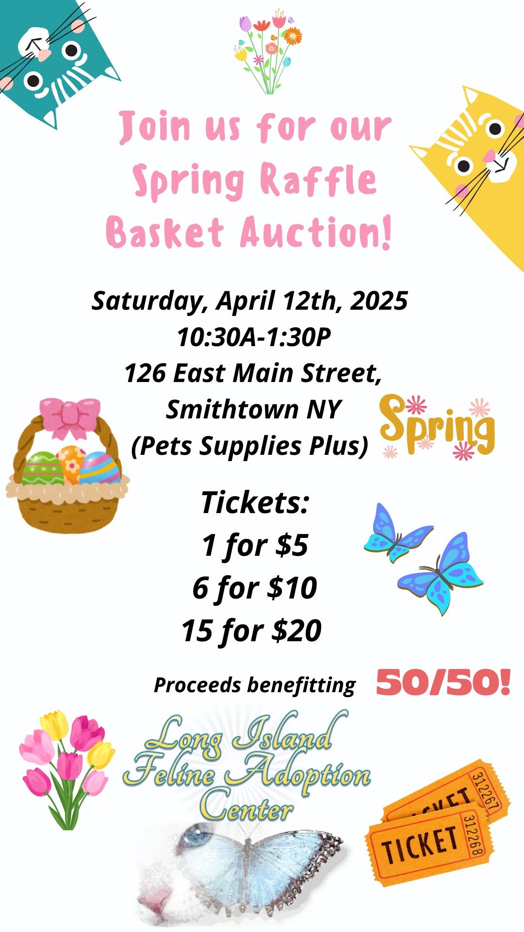 LIFAC Spring Raffle Basket Auction