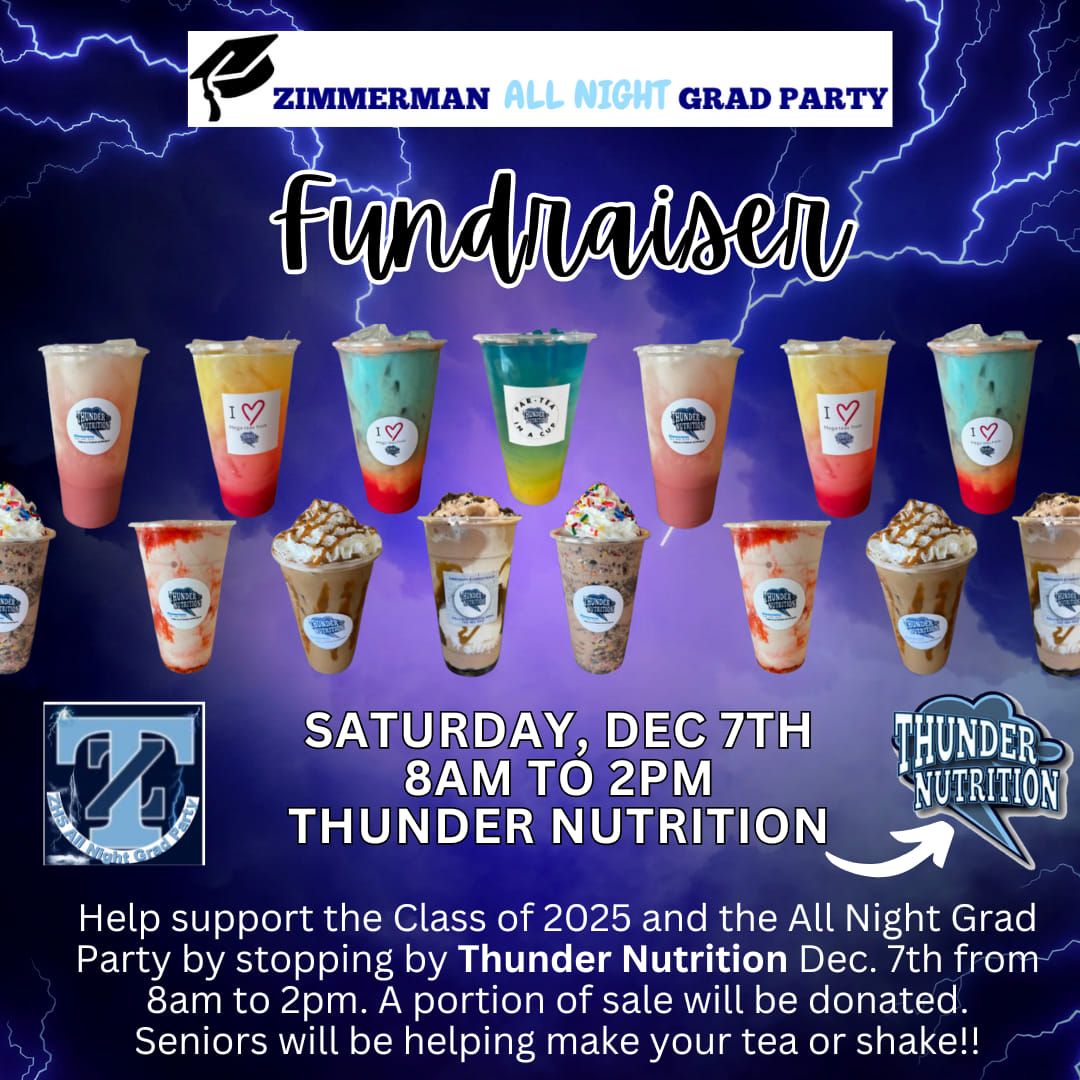 Thunder Nutrition Fundraiser