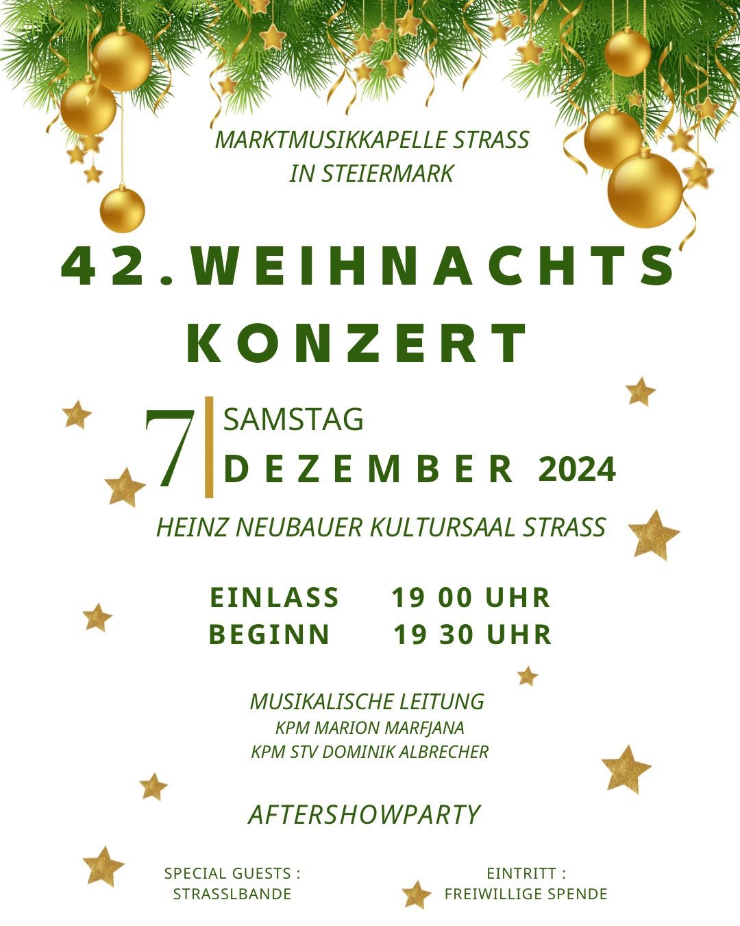 42. Weihnachtskonzert