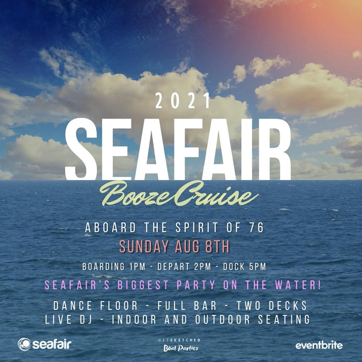 Seafair Booze Cruise 2021 - Sunday