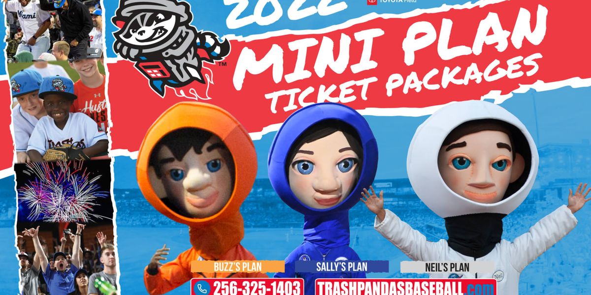 Pensacola Blue Wahoos at Rocket City Trash Pandas at Toyota Field - AL