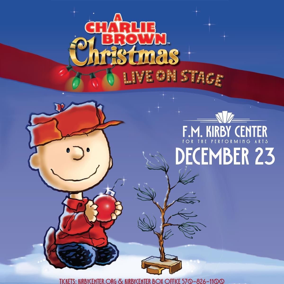 A Charlie Brown Christmas at Kirby Center