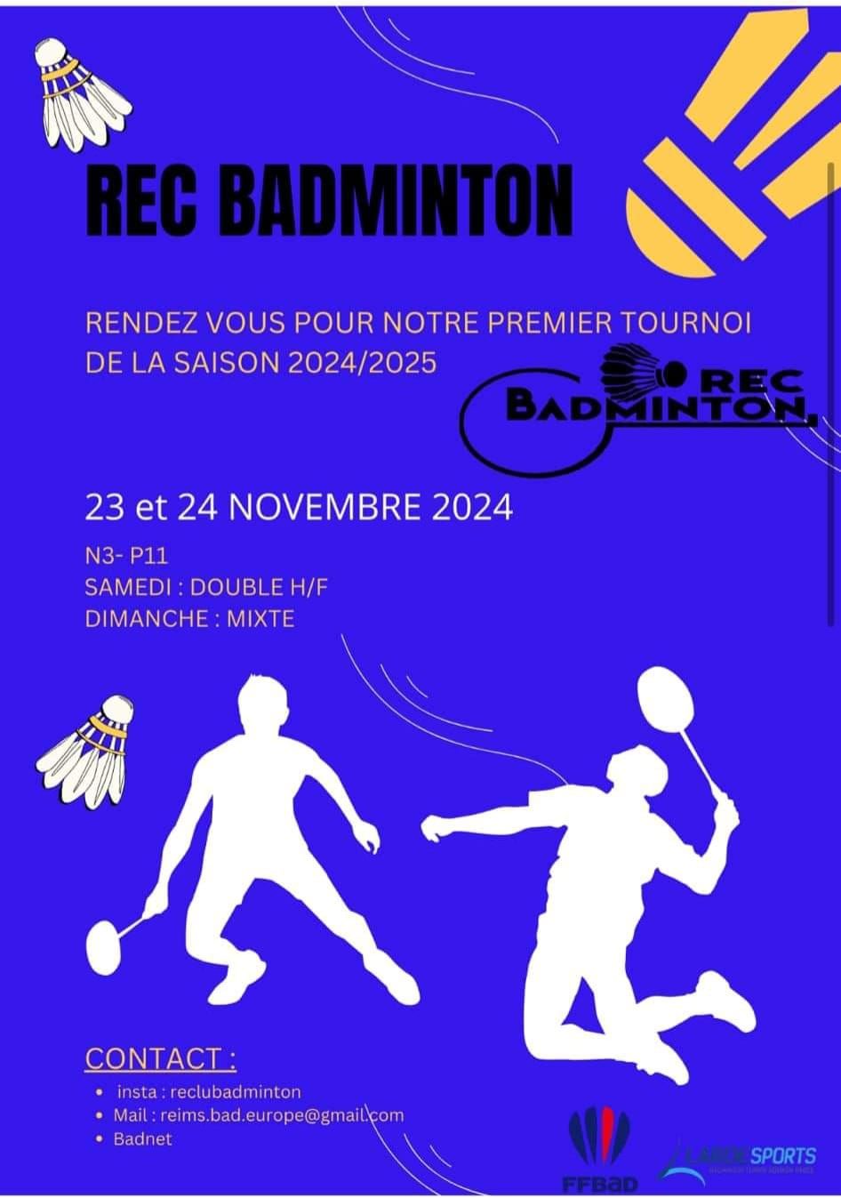 3\u00e8me Tournoi de Double des Recquins