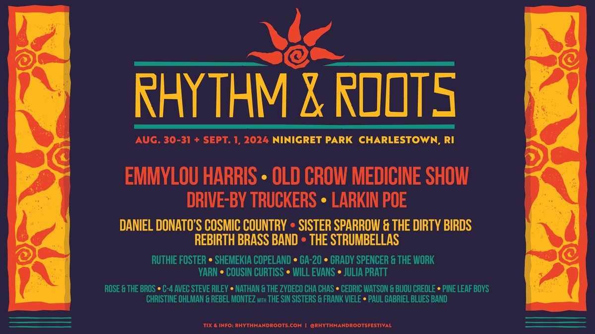 26th Rhythm & Roots Festival Labor Day Weekend 2024, Ninigret Park