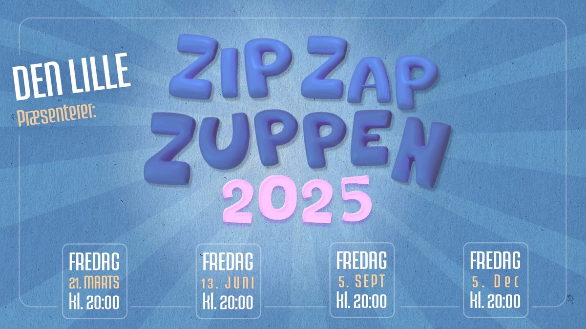 Impro teater med Zip Zap Zuppen p\u00e5 den Lille 