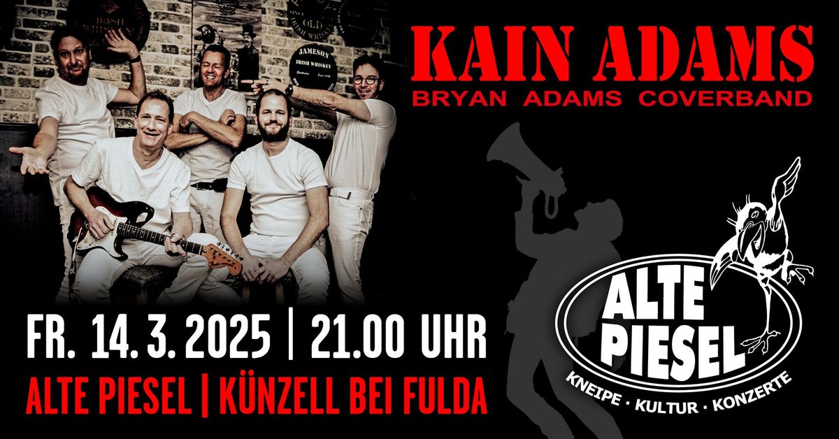 KAIN ADAMS | Bryan Adams Cover Band