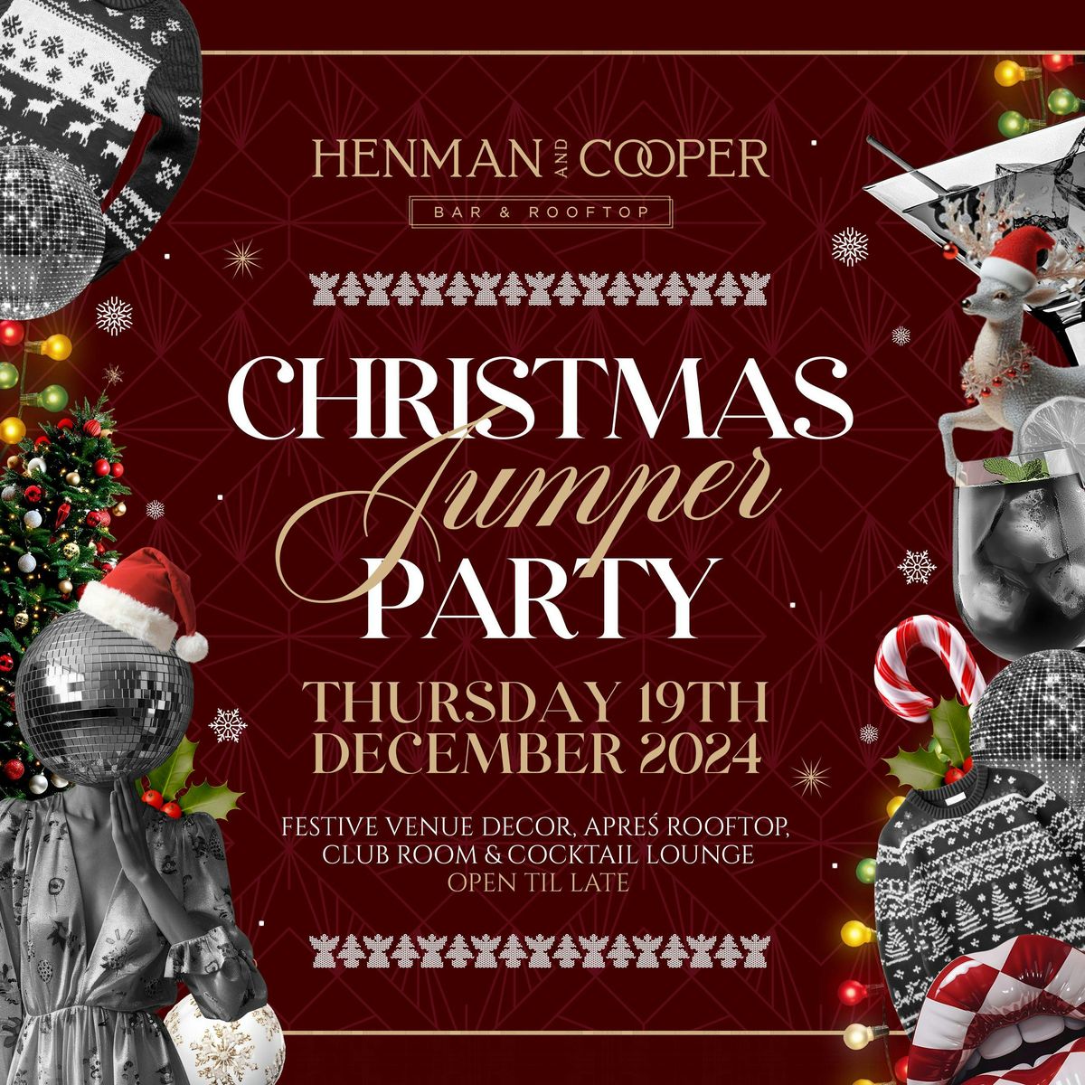 THE CHRISTMAS JUMPER PARTY! - 19TH DECEMBER