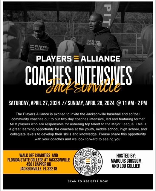 The Players Alliance Coaches Intensives - Jacksonville 