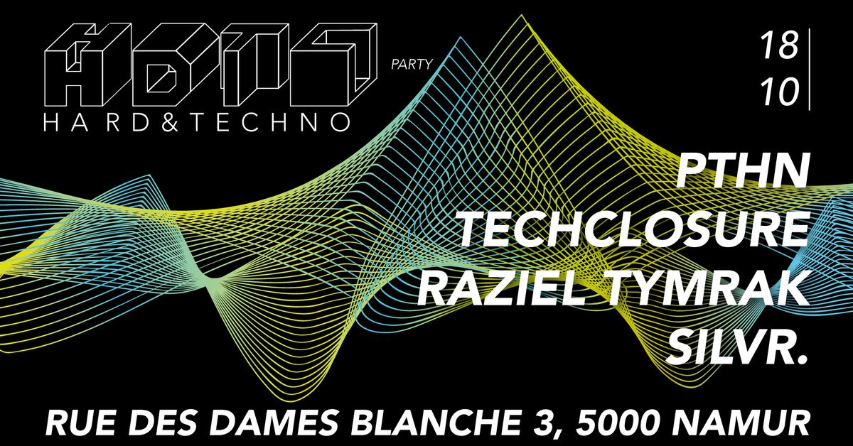 HDTC 4# HARD&TECHNO PARTY @NAMUR