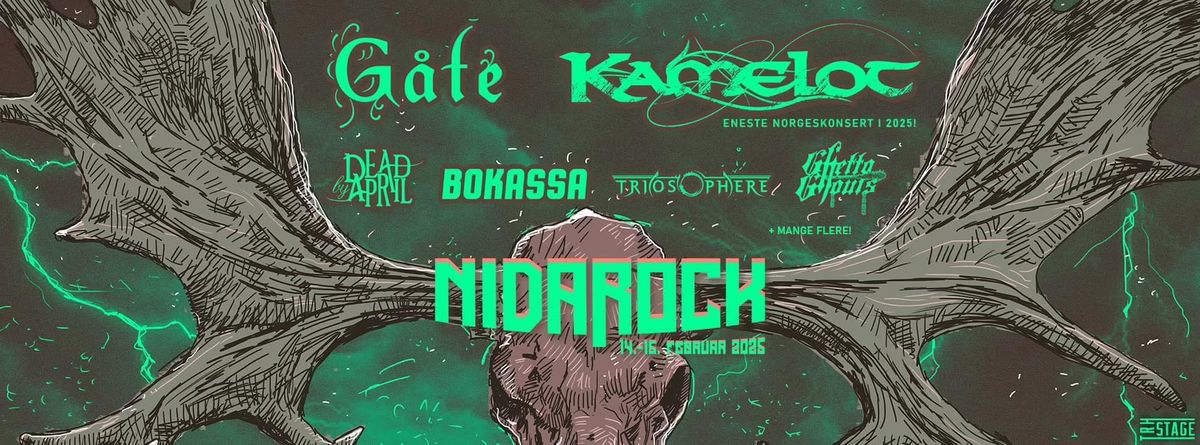 NidaRock Festival Trondheim HEADLINER