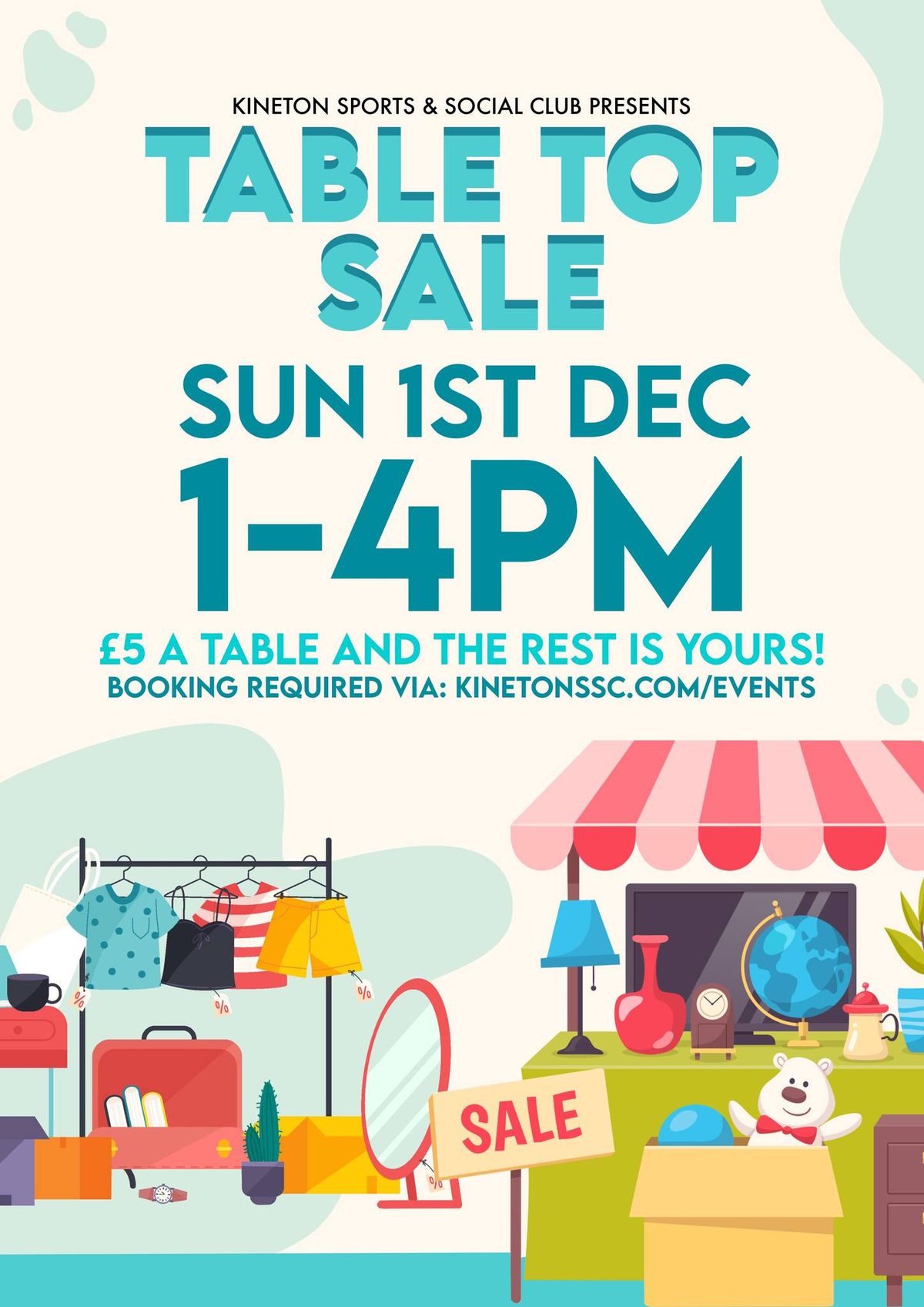 Table Top Sale