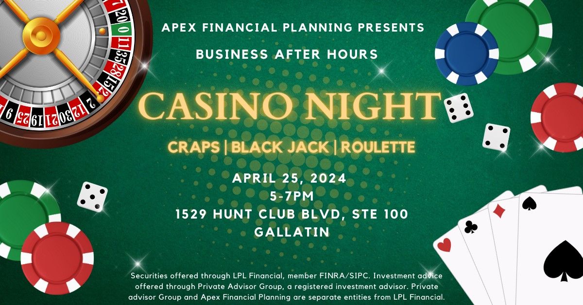 Business After Hours  - Apex Financial Planning 