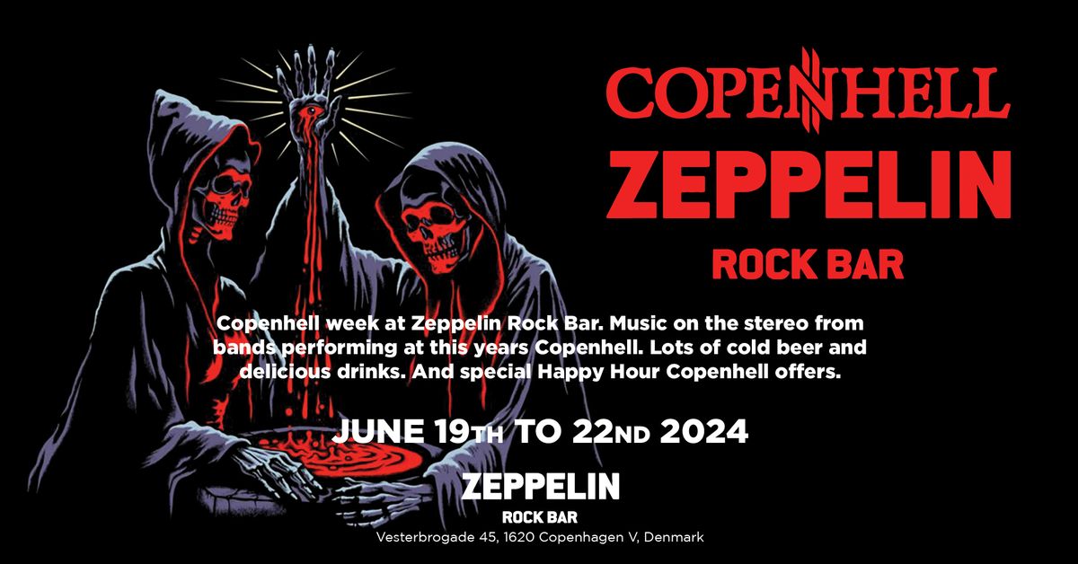 Copenhell week at Zeppelin Rock Bar