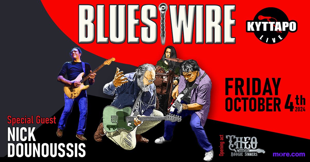 BLUES WIRE Live @ KYTTARO | Special Guest: Nick Dounoussis