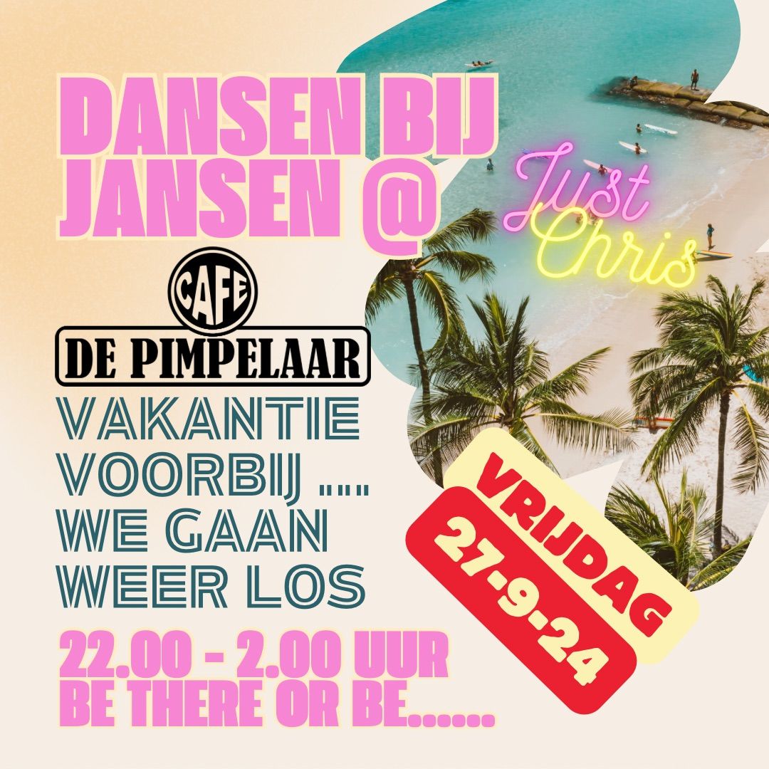 Dansen bij Jansen @ de Pimpelaar