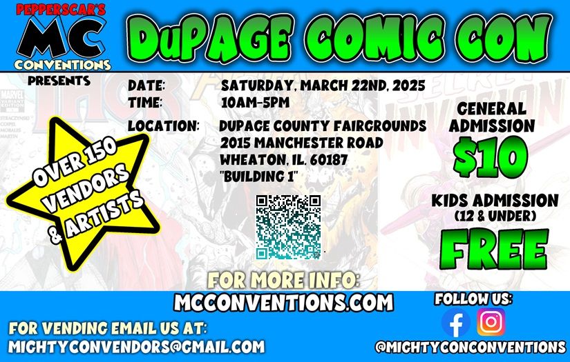 Dupage Comic Con 2025