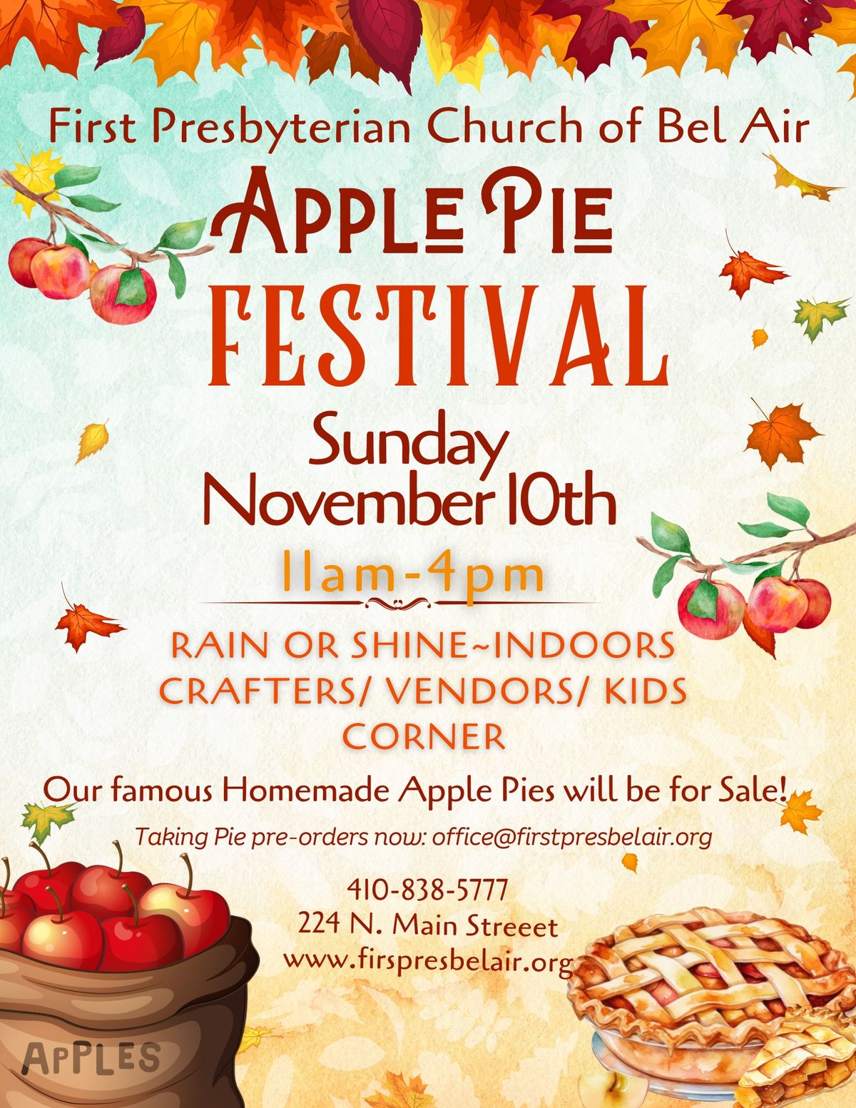 FPC Apple Pie and Crafters Festival 