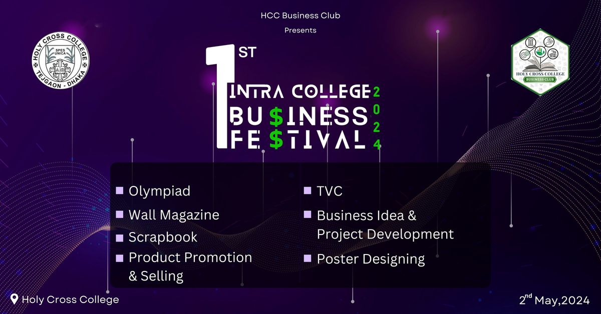 1st Intra College Business Festival 2024