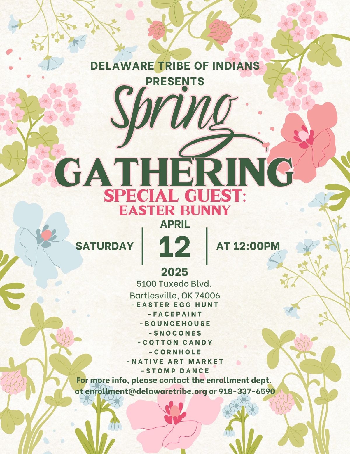 Delaware Tribe of Indians Spring Gathering