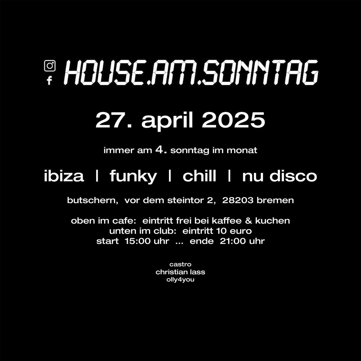 HOUSE.AM.4.SONNTAG