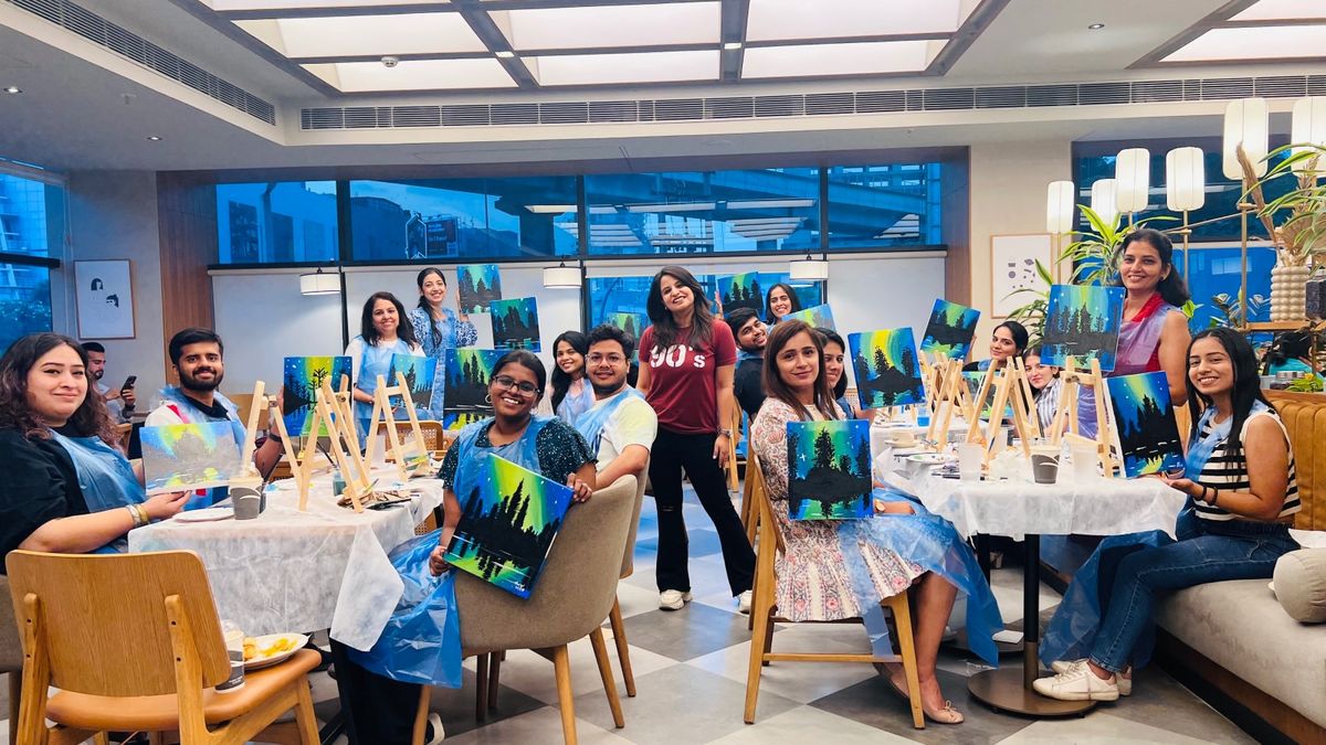 Sip &amp; Paint by Navya Kathuria