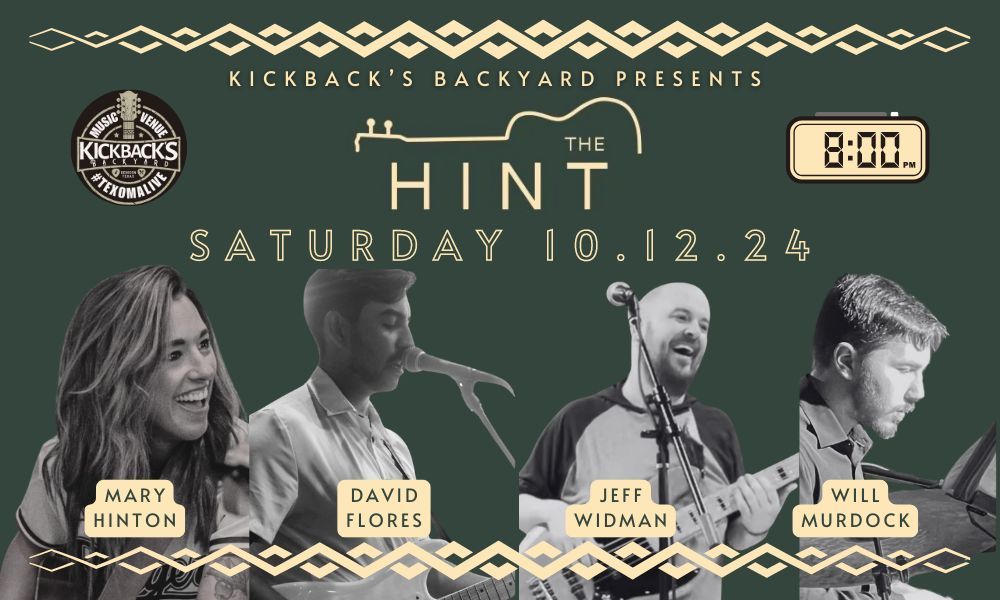 THE HINT at Kickback's Backyard Denison (full band) 10.12.24