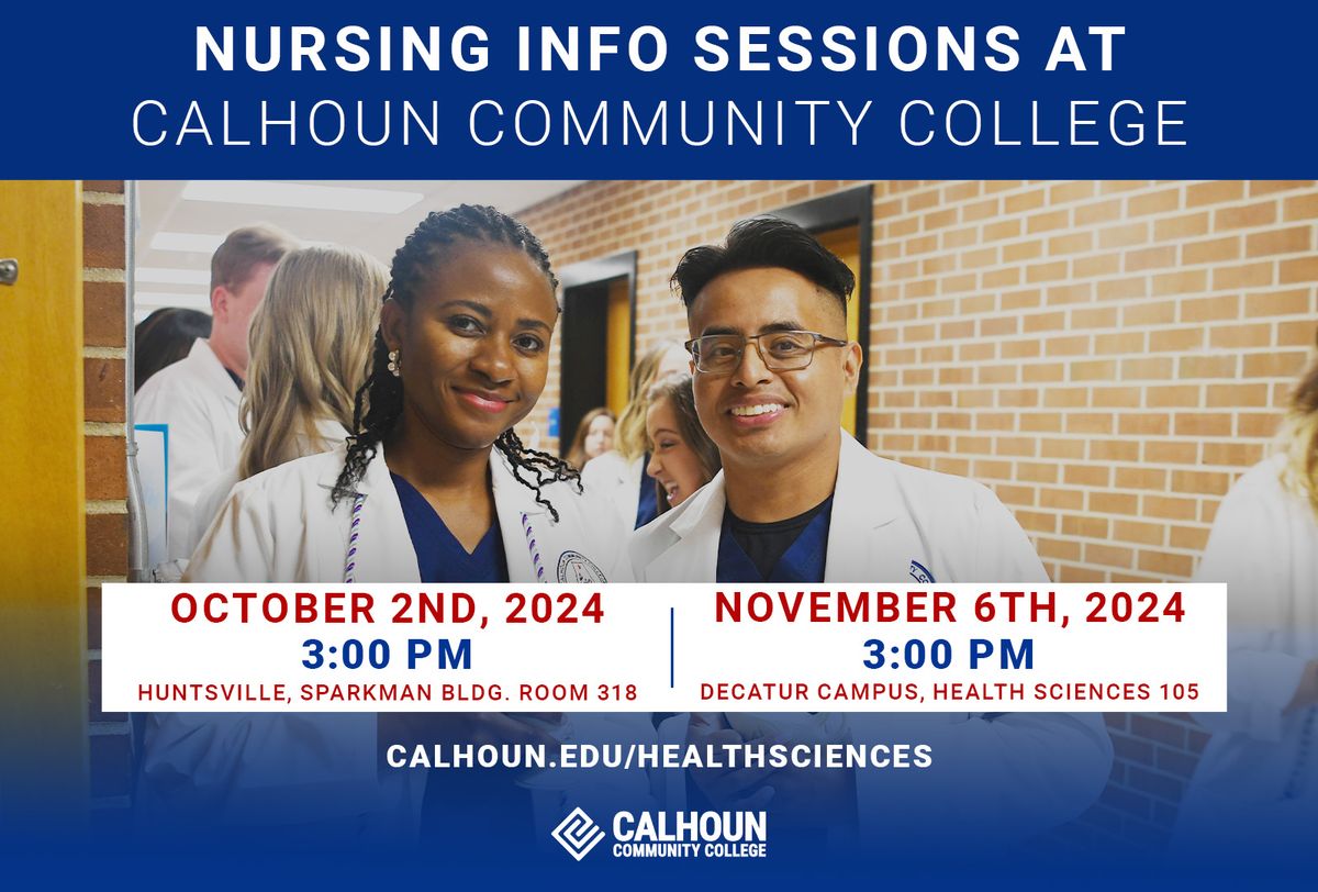 Nursing Info Session at Calhoun Community College