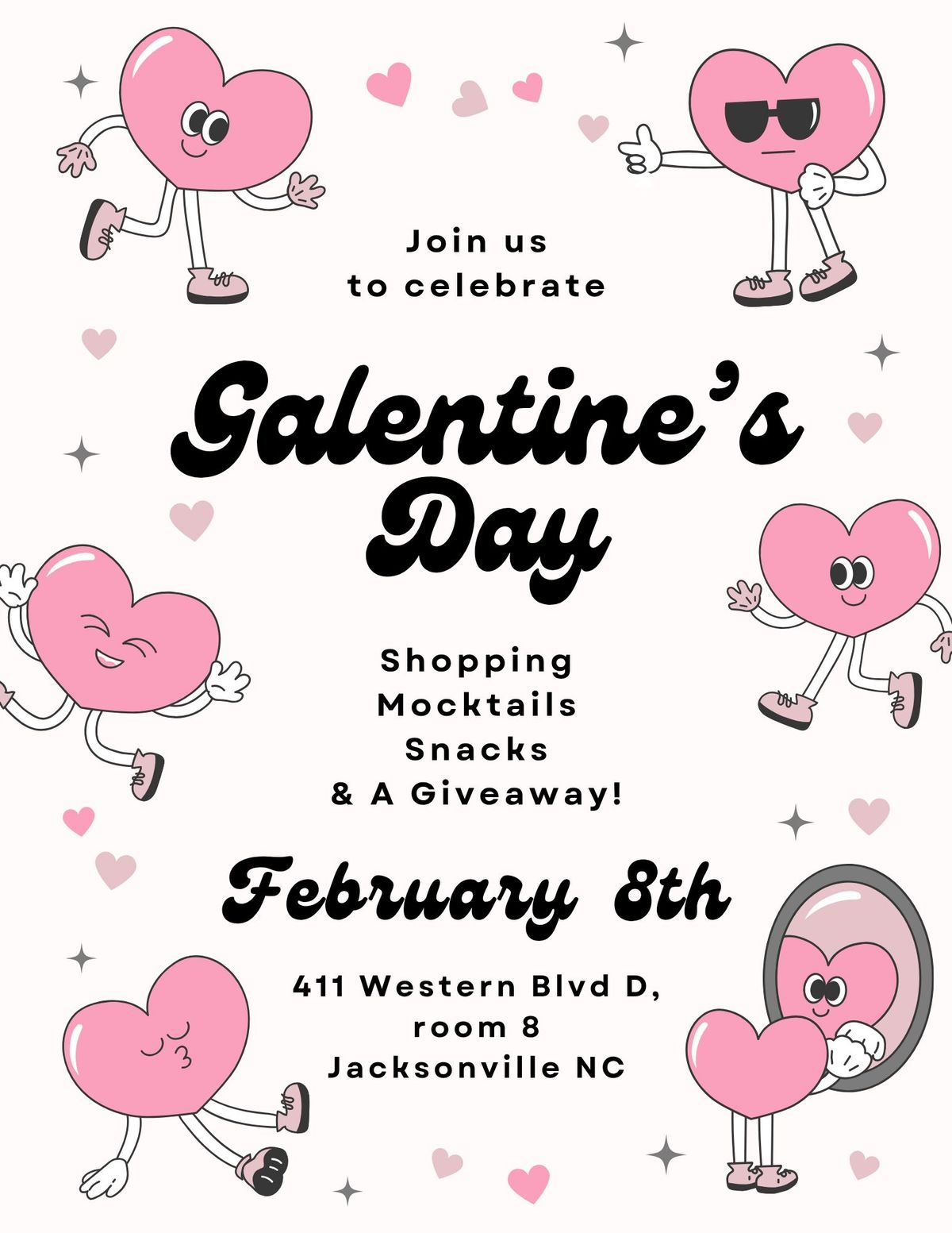 Galentines Day at the Candle & Plant shop!