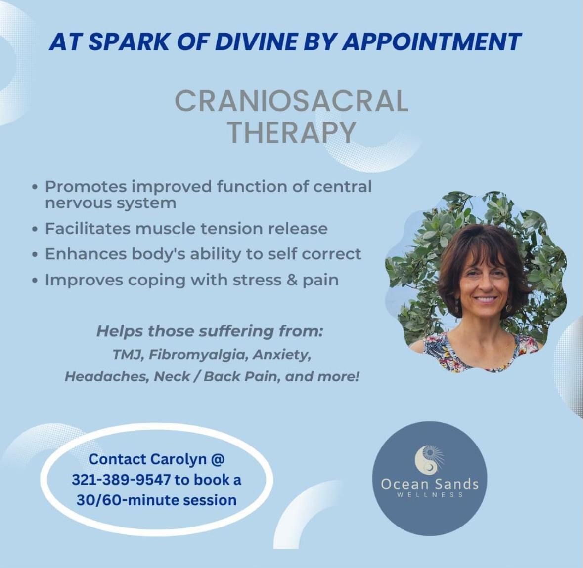 Craniosacral therapy (CST) with Carolyn