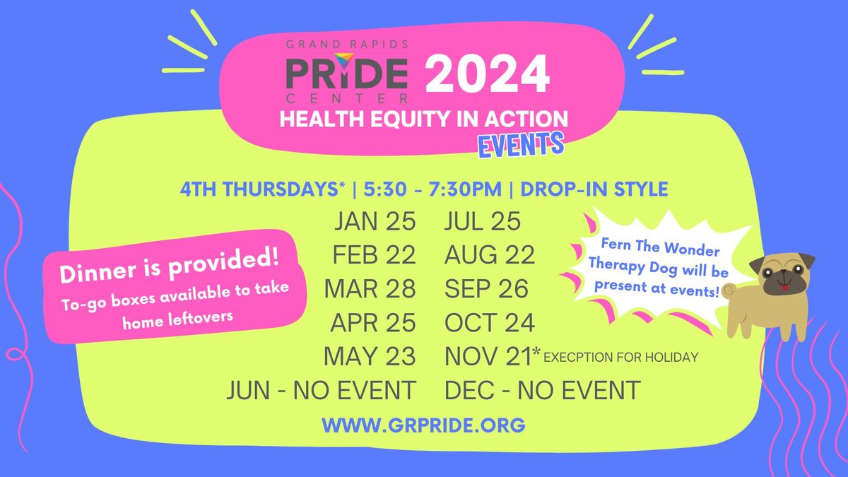 Health Equity In Action- Grand Rapids Pride Center