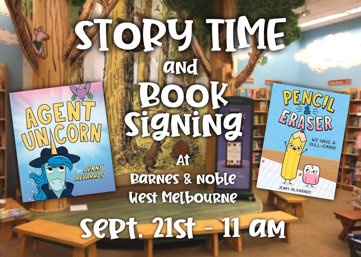 Book Event - Story time , book signing & crafts