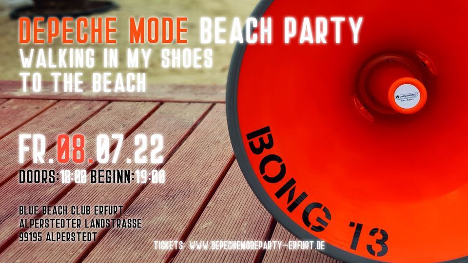 Great Depeche Mode Beach Party