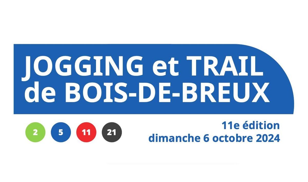 Jogging et Trail de Bois-de-Breux - 11e \u00e9dition