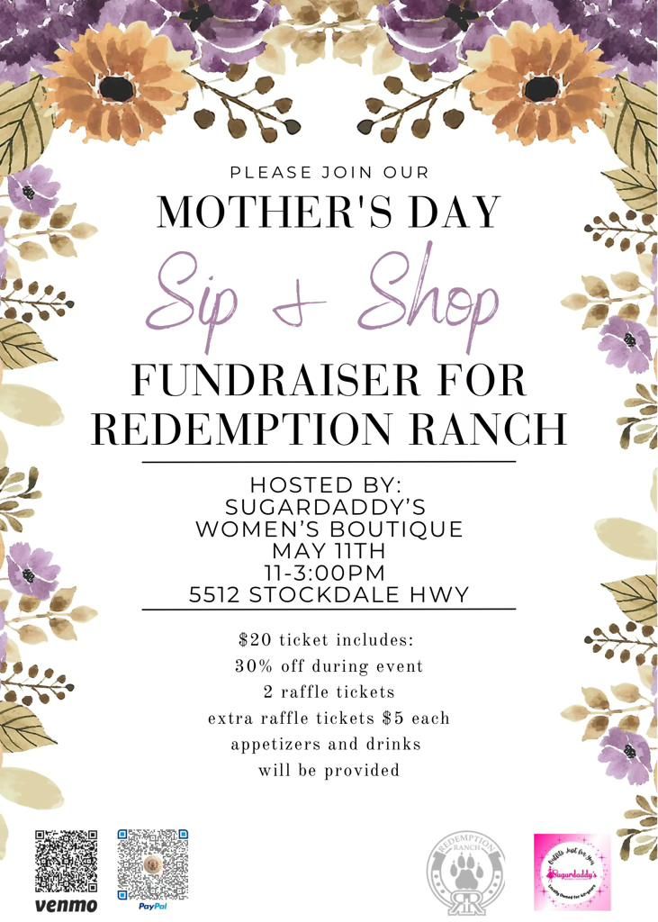 Sip & Shop for Mother's Day