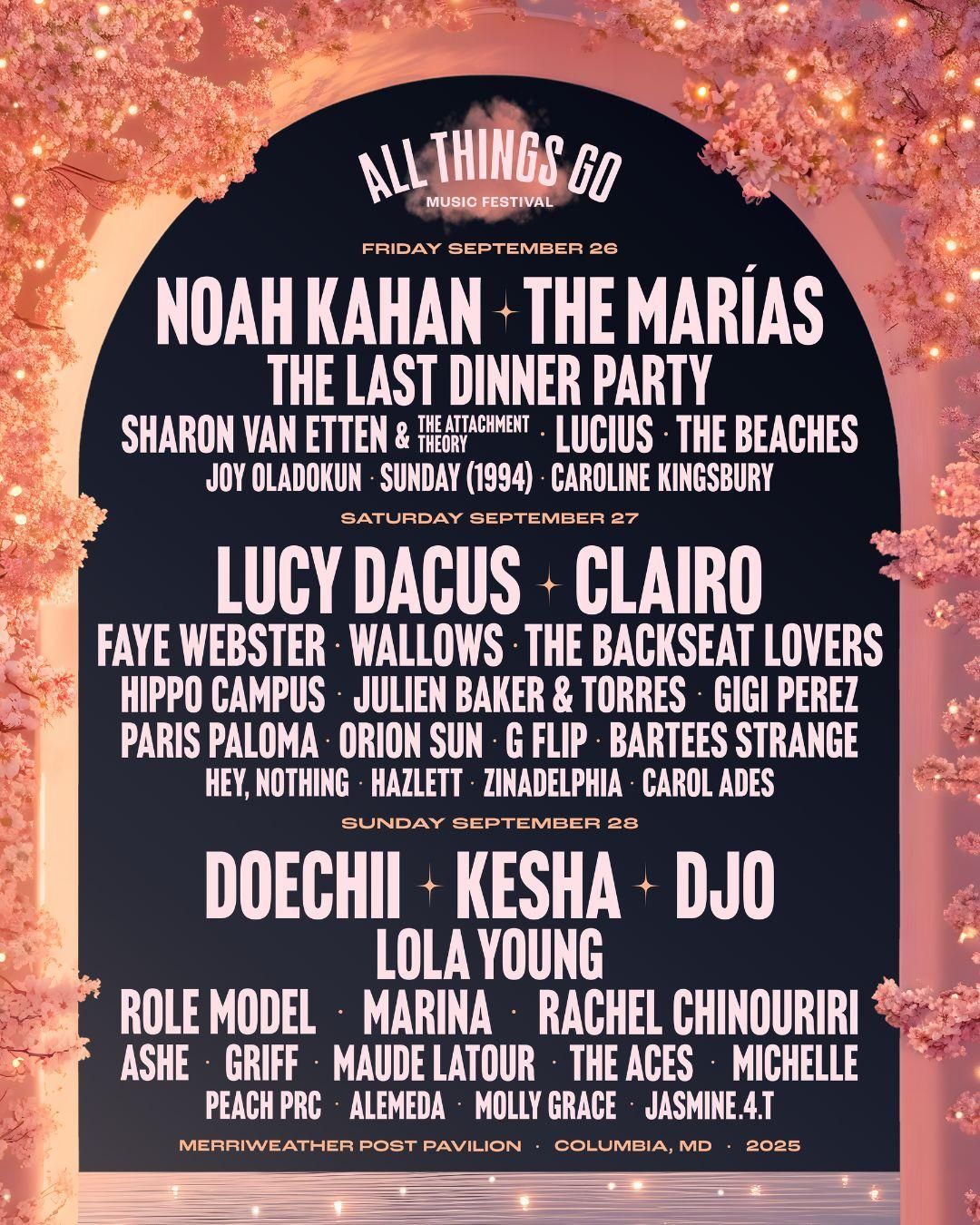2025 All Things Go Festival Toronto - 2 Day Pass at Budweiser Stage