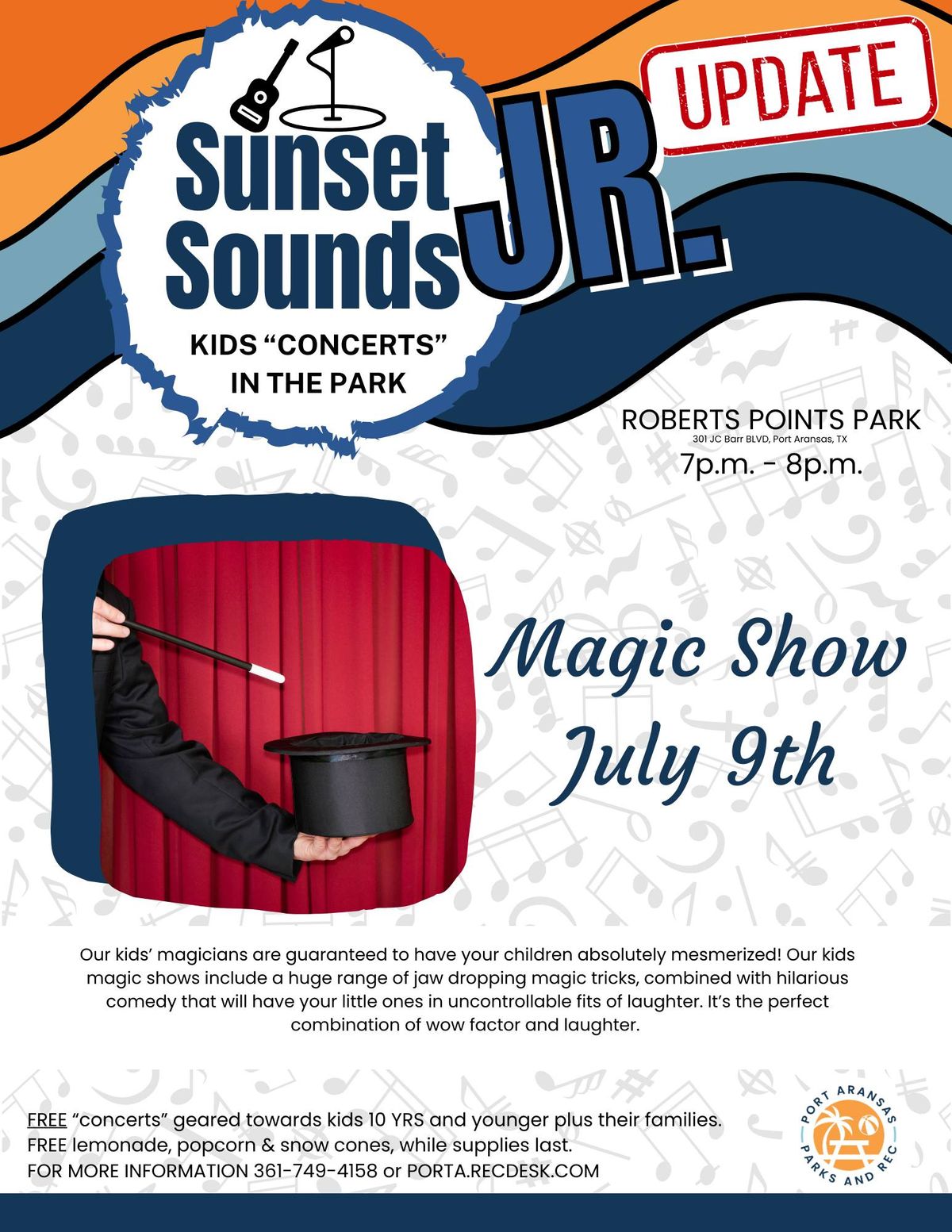 Sunset Sounds Jr. - Magic Show 