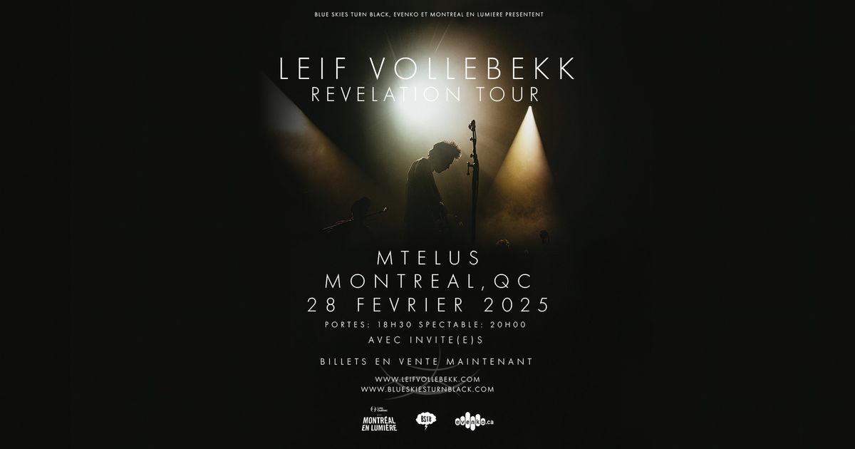 LEIF VOLLEBEKK - Montr\u00e9al