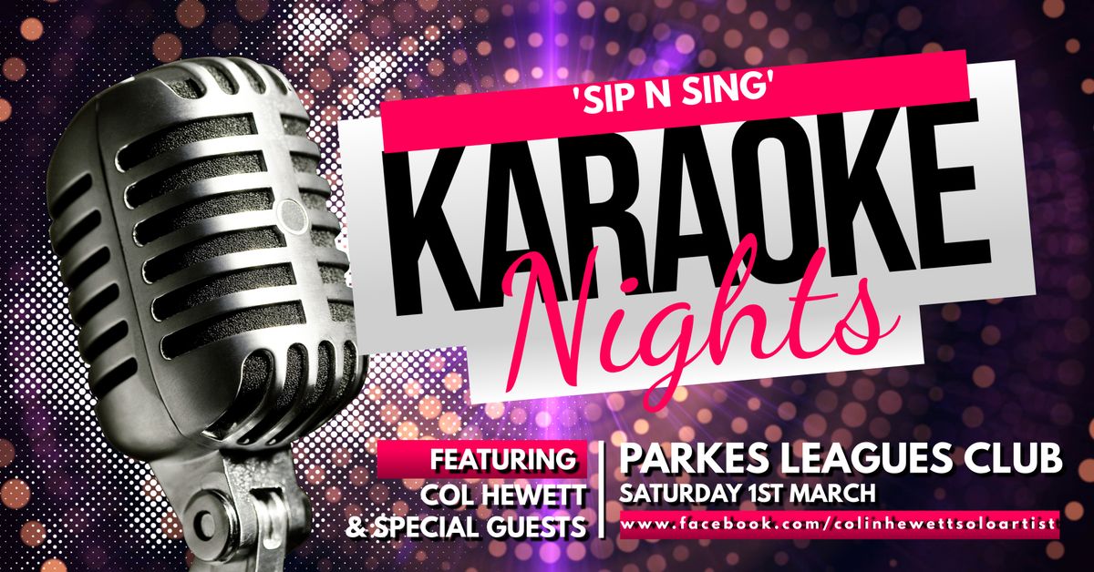 'Sip n Sing' Karaoke Night - Parkes Leagues Club