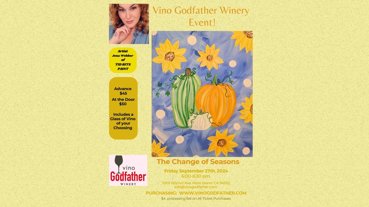 September Sip & Paint The Change of Seasons