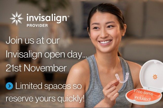 Invisalign Open Day - Save \u00a3\u00a3\u00a3