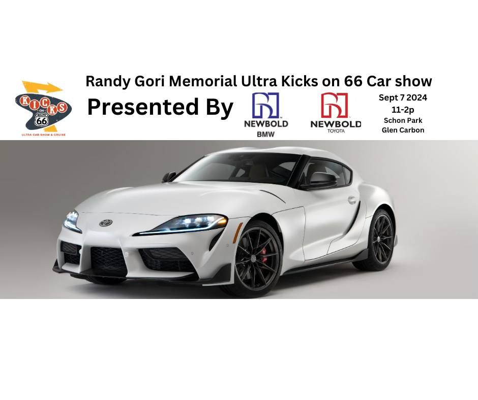 Newbold BMW & Newbold Toyota Presents the Randy Gori Memorial 2024 Kicks on 66 Car Show