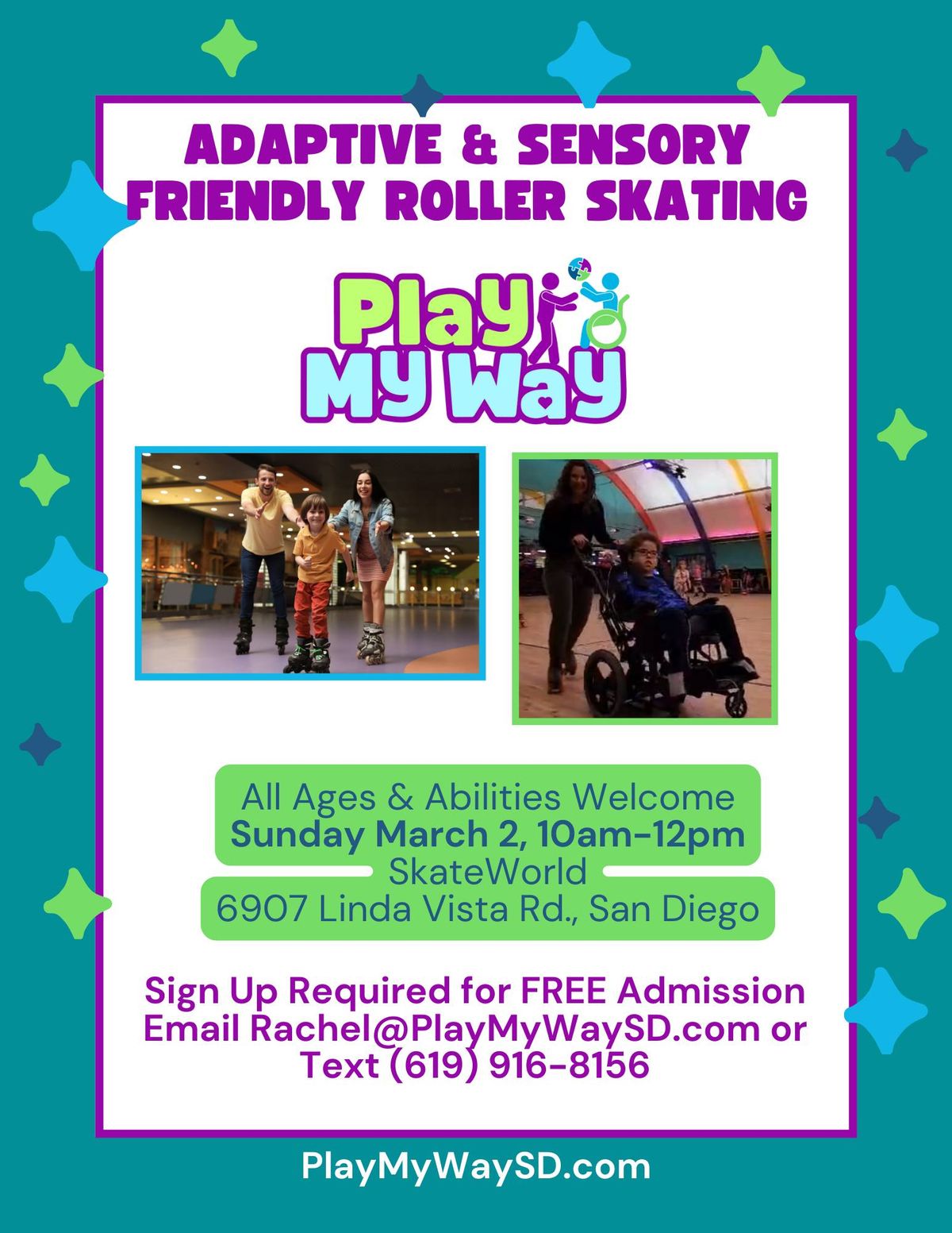 Adaptive & Sensory Friendly Roller Skating