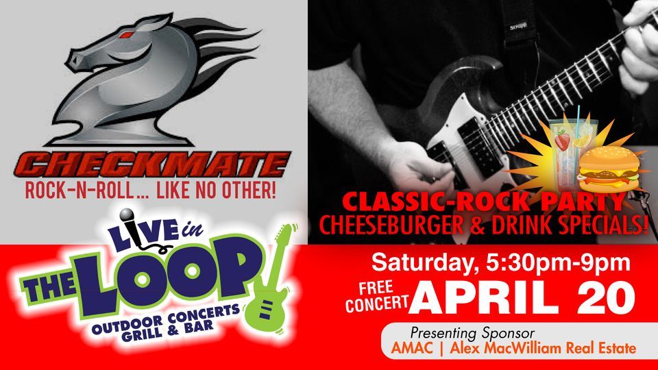 Free Classic-rock Concert in The Loop, Full Bars, Come Hungry!