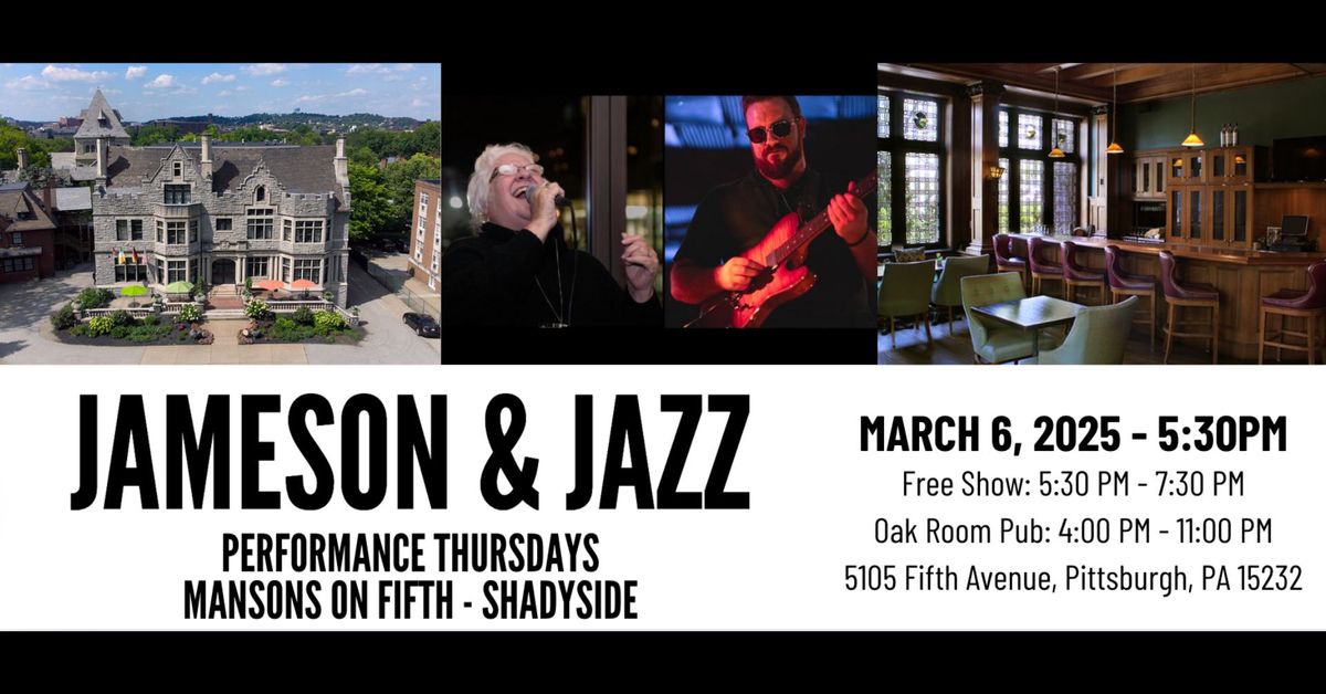 JAMESON & JAZZ - PERFORMANCE THURSDAYS