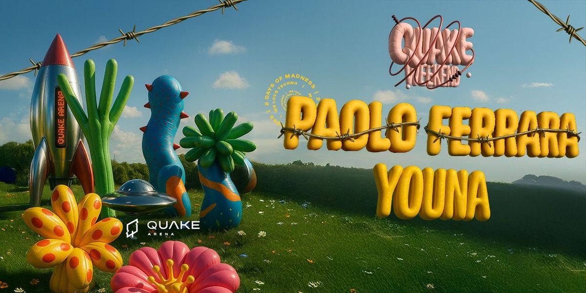 Foot prints Sunday at Quake!