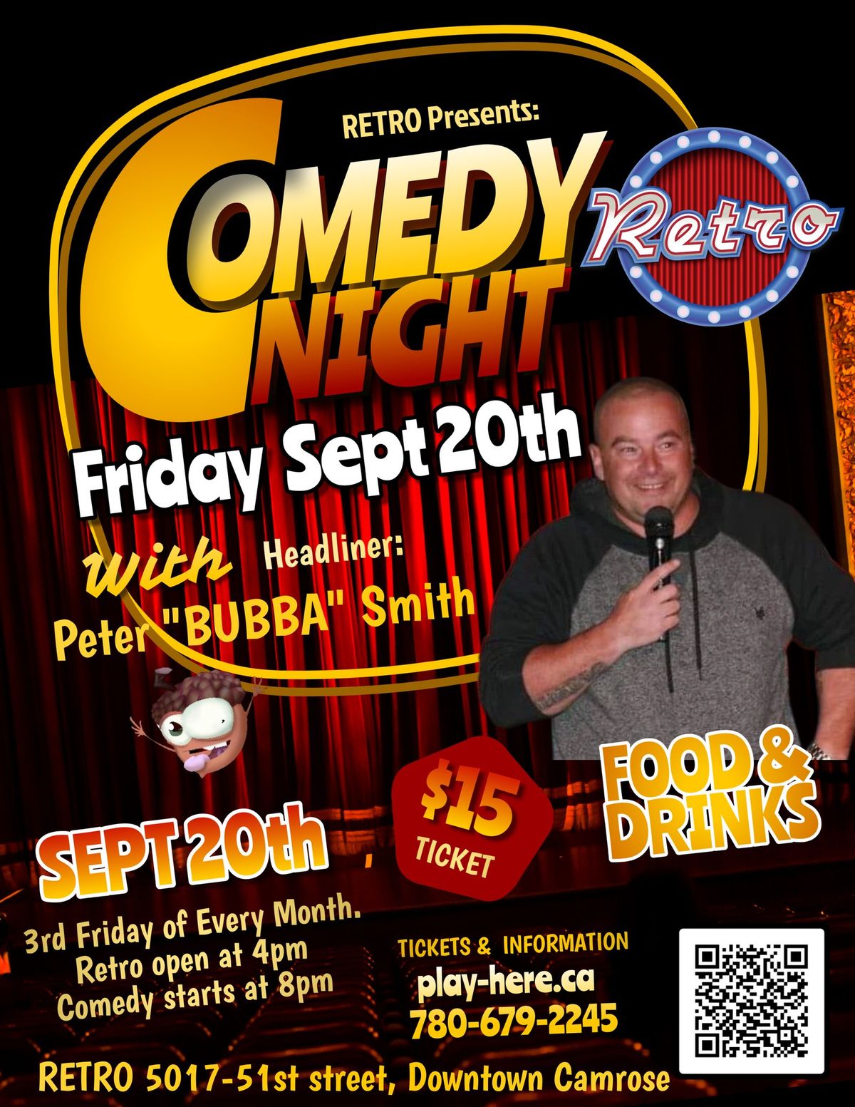 Get Ready to Laugh at the Comedy Show Downtown Camrose!