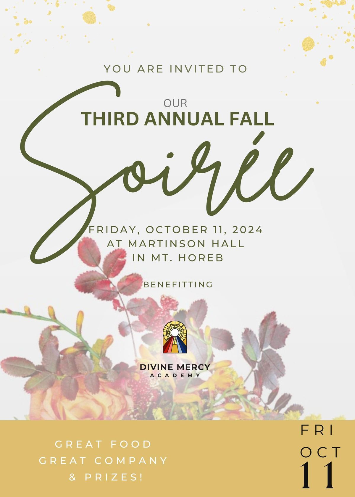 3rd Annual Fall Soir\u00e9e Benefitting DMA